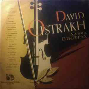 David Oistrakh - Sonata No. 1 / Variations / Mazurka / Etude download free