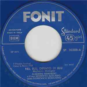 Domenico Modugno - Nel Blu, Dipinto Di Blu download free