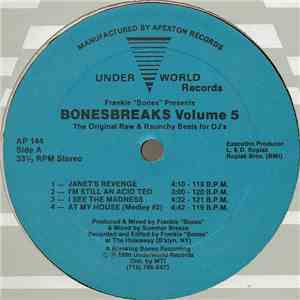Frankie "Bones" Presents Bonesbreaks - Volume 5 - The Original Raw & Raunchy Beats For DJ's download free