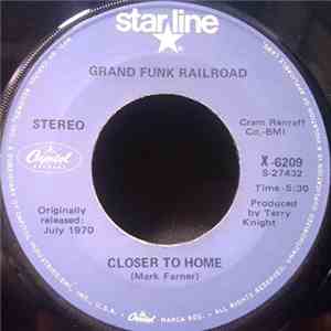 Grand Funk Railroad - Closer To Home / Gimme Shelter download free