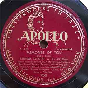 Illinois Jacquet & His All Stars - Memories Of You / Merle's Mood download free