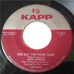 Jane Morgan - The Day The Rains Came / Le Jour Ou La Pluie Viendra download free