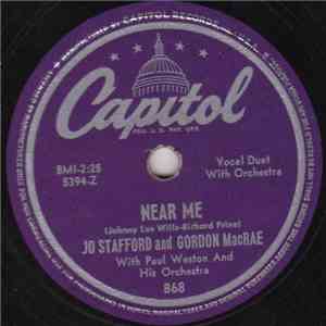 Jo Stafford And Gordon MacRae With Paul Weston And His Orchestra - Near Me / Beyond The Sunset download free
