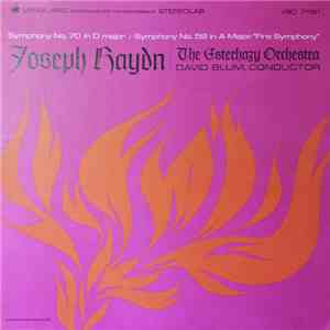Joseph Haydn, The Esterhazy Orchestra, David Blum  - Symphonies N°70 & N°59 download free