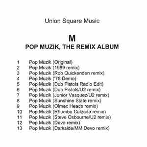 M  - Pop Muzik, The Remix Album download free
