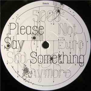 Remute - Please Say Something download free