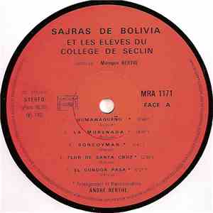 Sajras De Bolivia Et Les Elèves Du Collége De Seclin - Chants, Musiques Et Danses Des Andes - "Ukamau" (C'est Ainsi): Bolivie-France download free