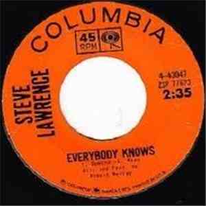 Steve Lawrence  - Everybody Knows download free