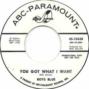 The Boys Blue - You Got What I Want download free
