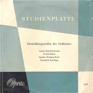 Wolfgang Wendt - Entwicklungsstufen Des Orchesters download free